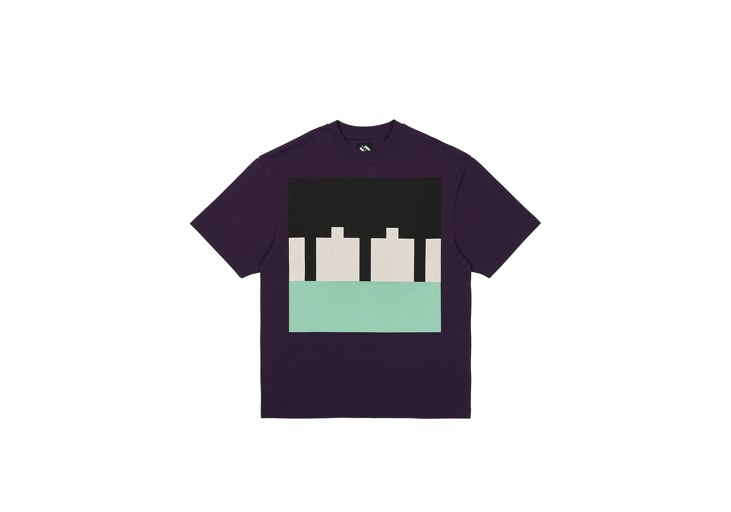 BLOCK T-SHIRT PURPLE