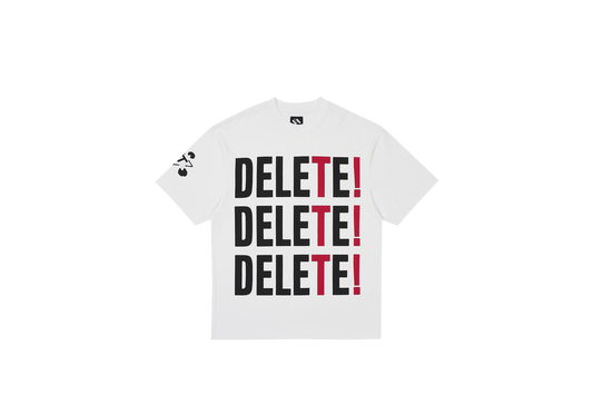 DELETE! T-SHIRT WHITE