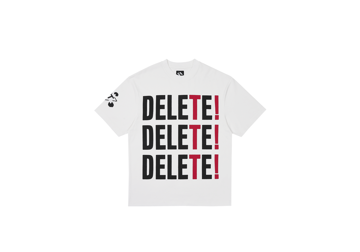 DELETE! T-SHIRT WHITE