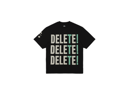 DELETE! T-SHIRT BLACK