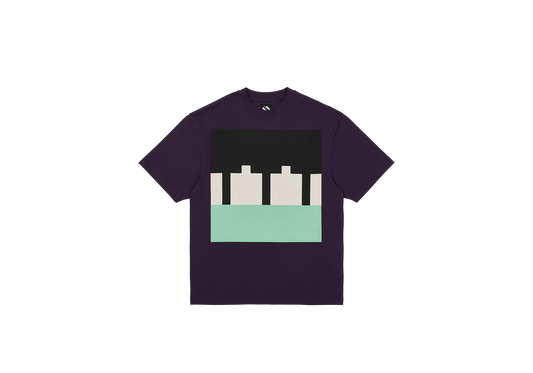 BLOCK T-SHIRT PURPLE