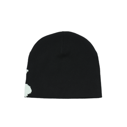 TTT CUFF BEANIE BLACK / LIGHT BLUE