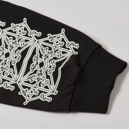 TTT ENVELOPE GOAT LONGSLEEVE BLACK