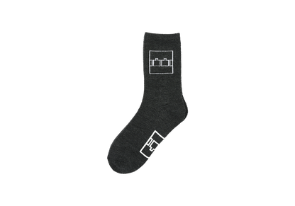 TTT COME DOWN SOCK CHARCOAL