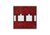 TTT BLOCK NOISE RED STICKER