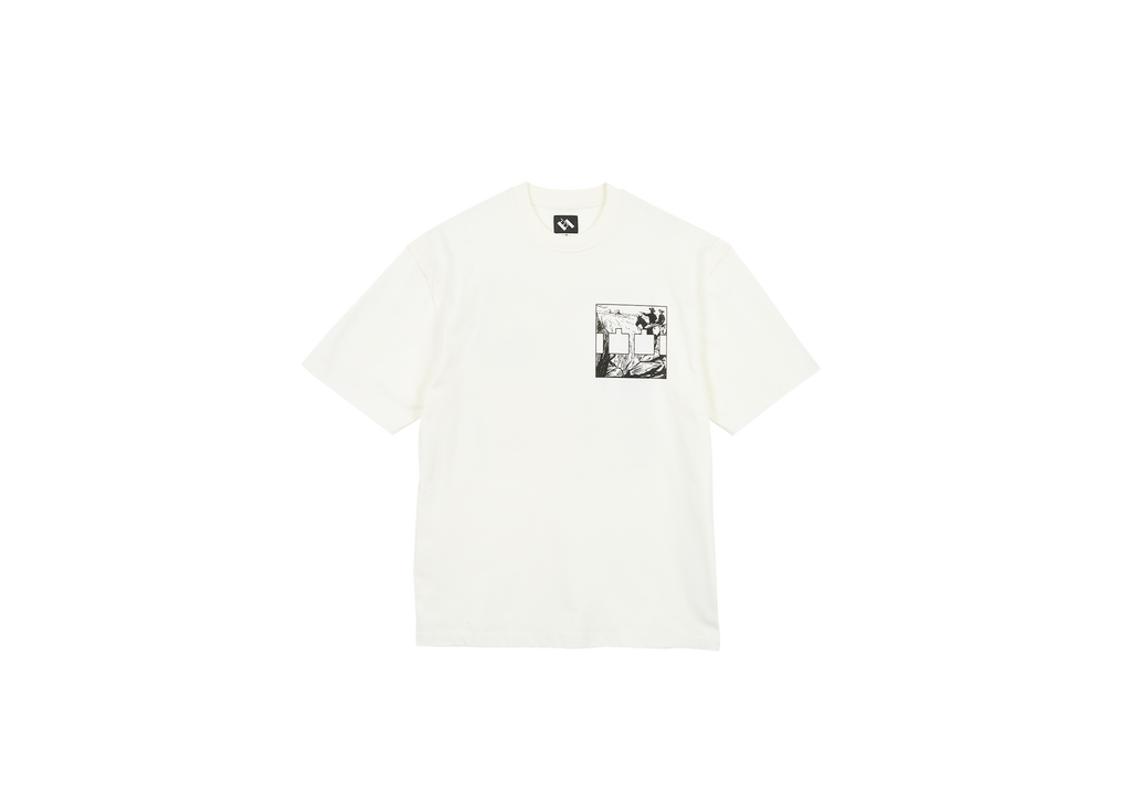 TWO DARK HUMPS T-SHIRT WHITE