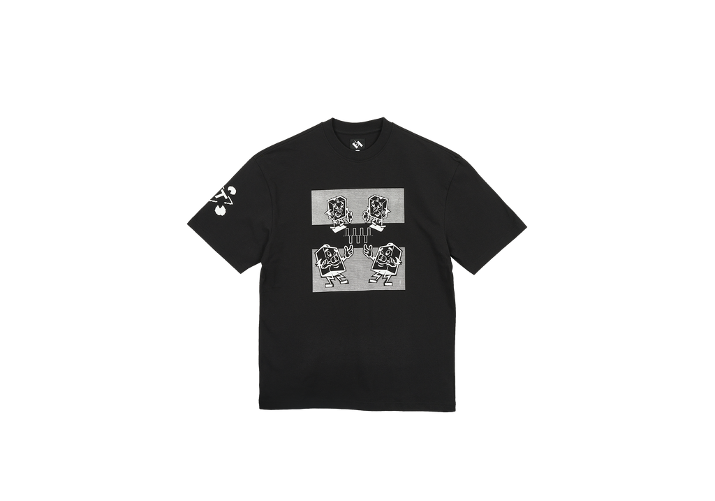 ELECTRONICS T-SHIRT BLACK
