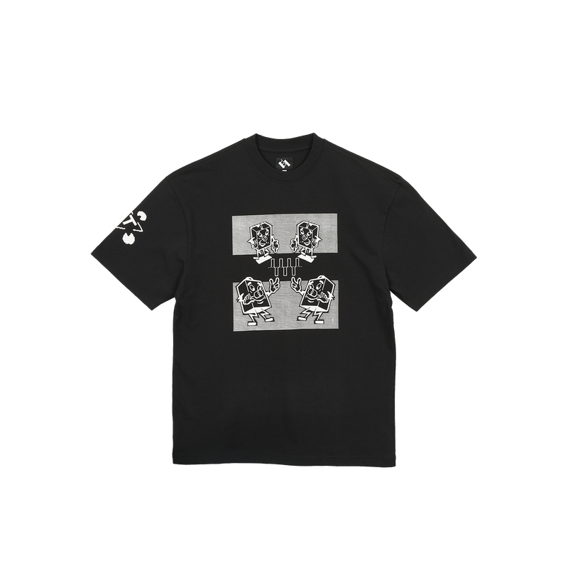ELECTRONICS T-SHIRT BLACK