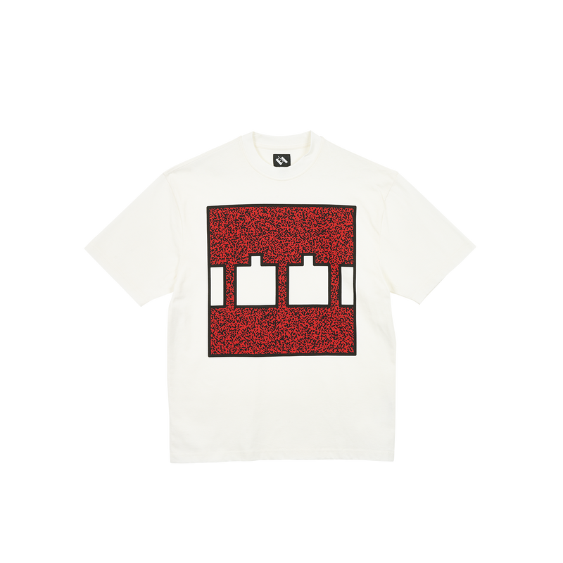 BLOCK NOISE 45 RED T-SHIRT