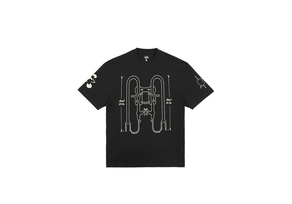 GLASSWORKS T-SHIRT BLACK