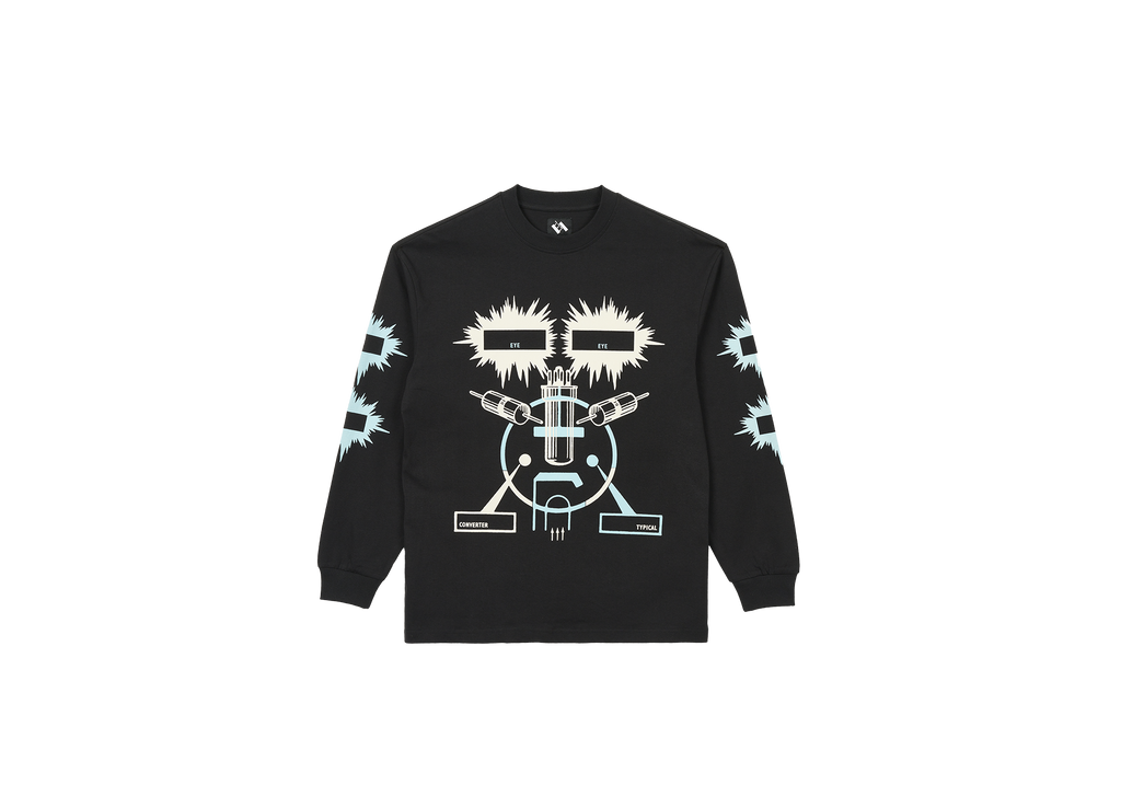 EYE CHEEK LONGSLEEVE BLACK