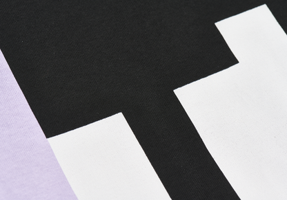 BLOCK T-SHIRT LAVENDER