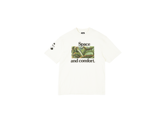 SPACE AND COMFORT T-SHIRT WHITE