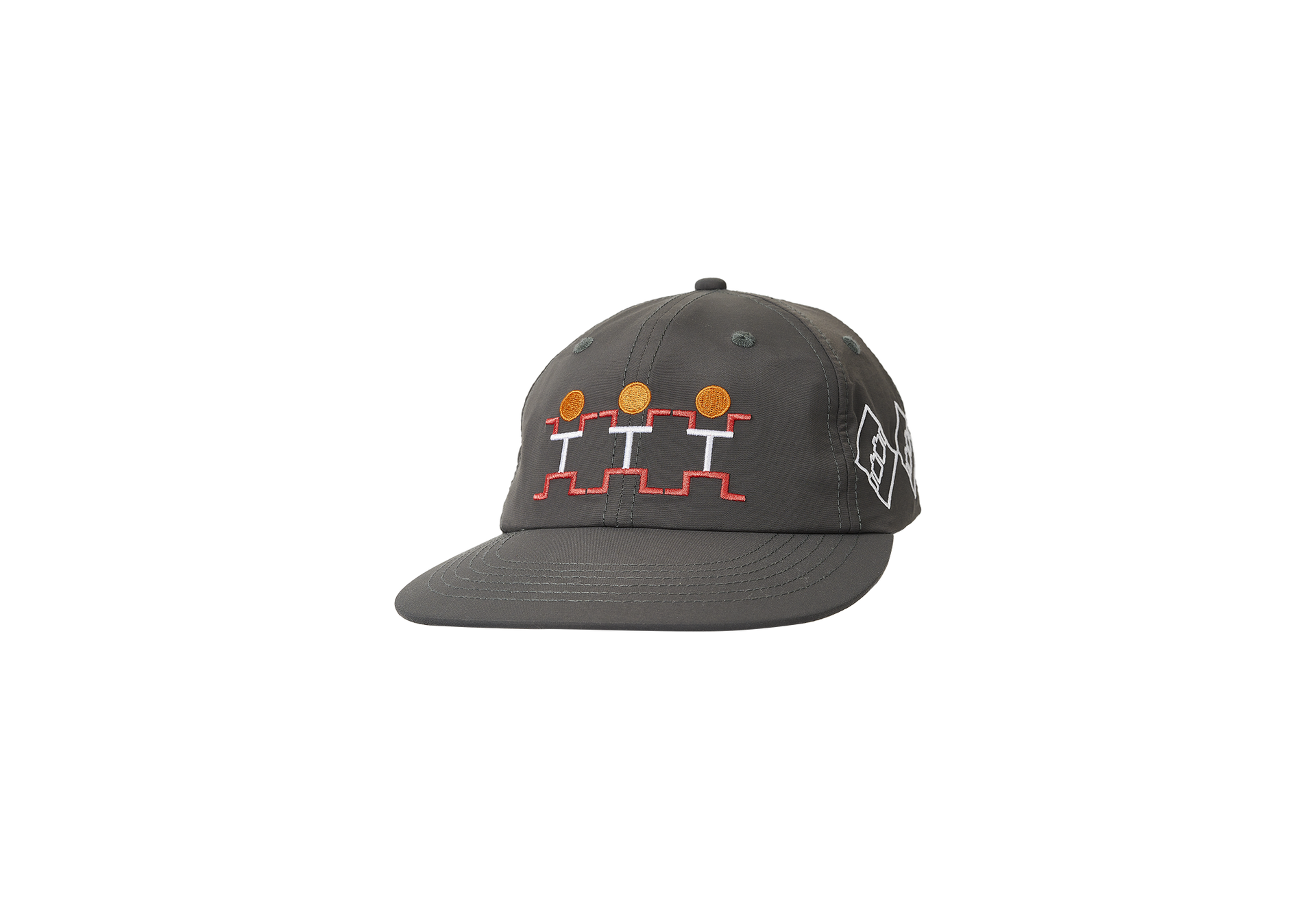 TTT MULTI LOGO CAP GREY – The Trilogy Tapes