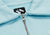 ZIP CREW OVERDYE PALE BLUE