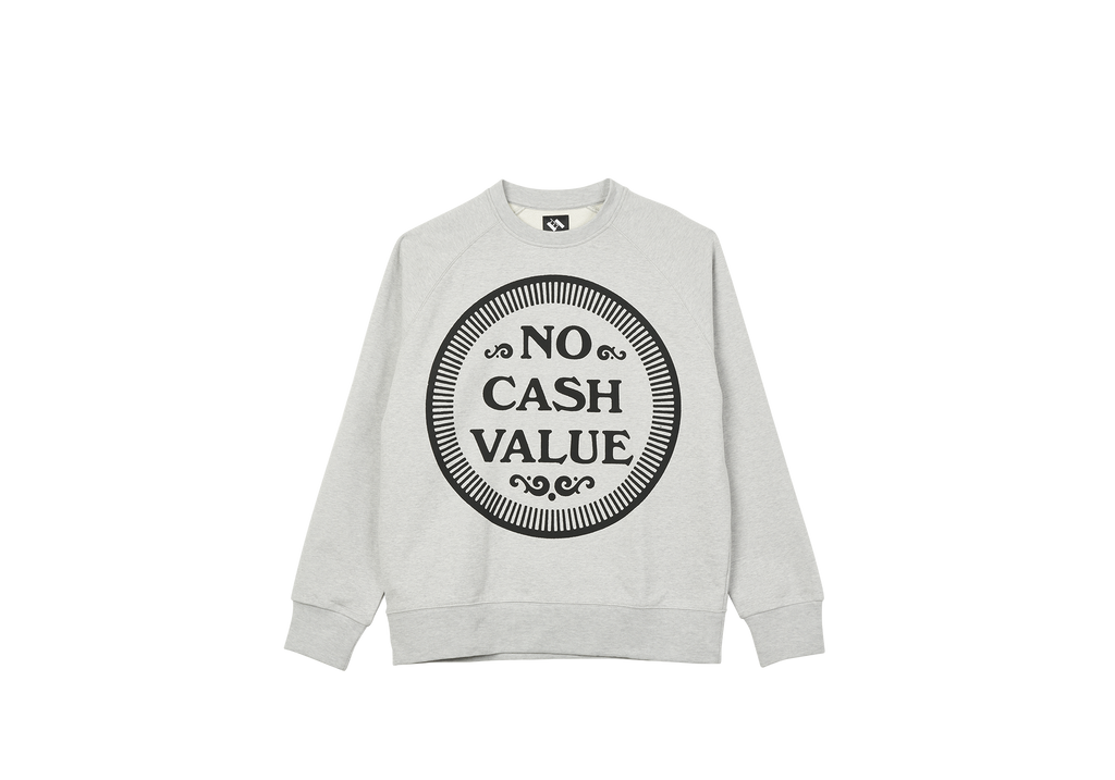 NO CASH VALUE CREW GREY