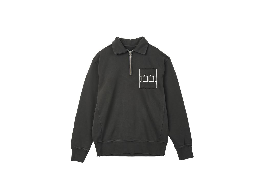 ZIP CREW OVERDYE JET BLACK