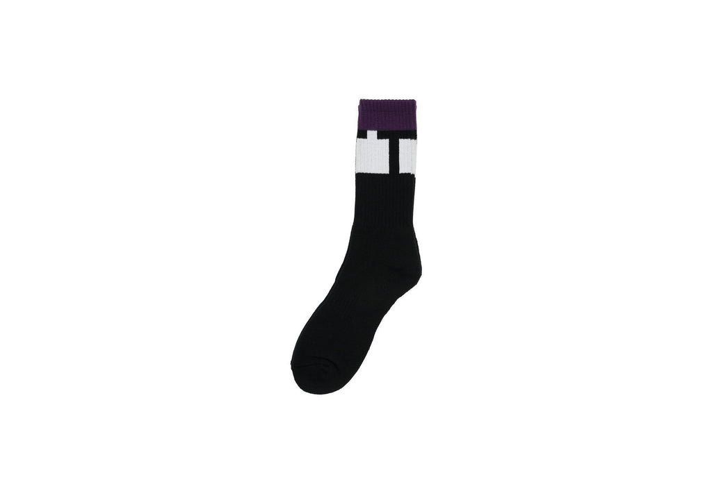 TTT SOCK PURPLE /WHITE /BLACK