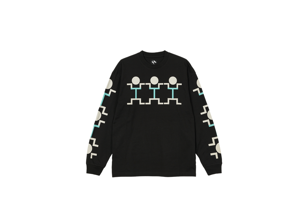 3 PEOPLE LONGSLEEVE BLACK