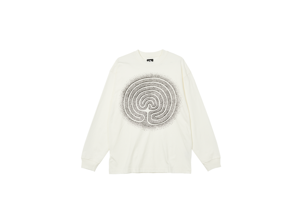 LABYRINTH LONGSLEEVE WHITE