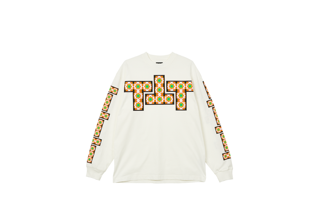 STARS LONGSLEEVE WHITE