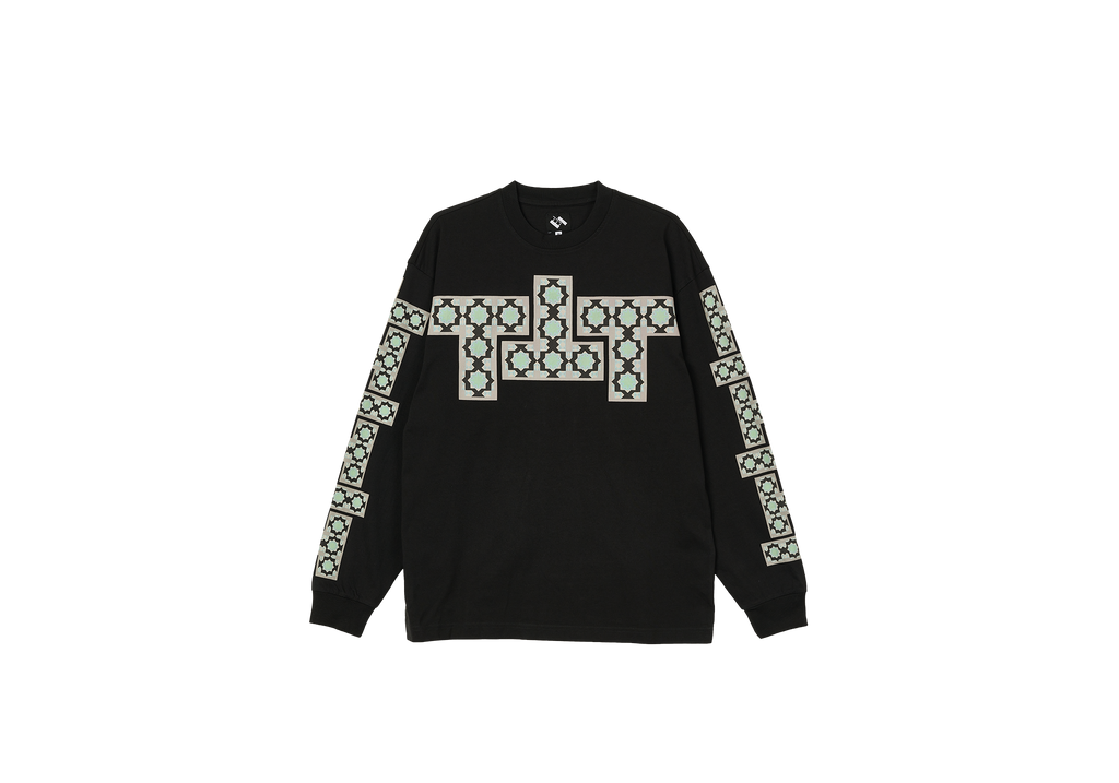 STARS LONGSLEEVE BLACK