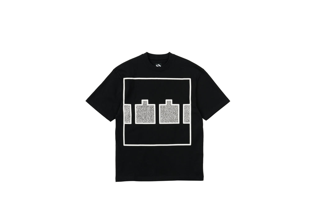 BLOCK NOISE T-SHIRT BLACK