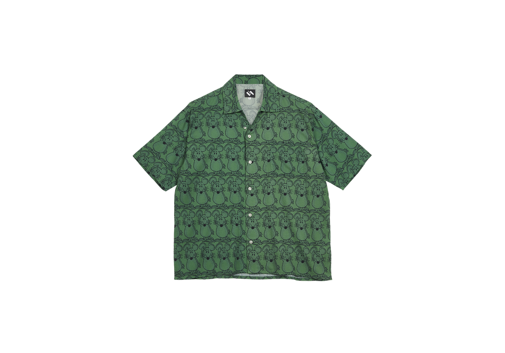 MOUSE BOWLING SHIRT GREEN